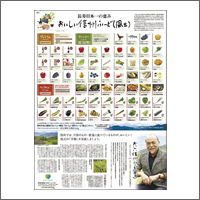 2013年6月 特別賞 「長野県農政部農産物マーケティング室」<br />[広告会社 ながのアド・ビューロ／制作 エイブルデザイン]